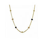 Bud to Rose Halsband Globe Enamel svart/guld