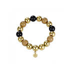 Bud to Rose Armband Brea Enamel Black/gold