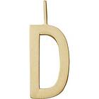 Design Letters Archetype Charm 16 mm Gold A-Z D