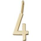 Design Letters Lucky Numbers 10 mm Gold 0-9 No. 004