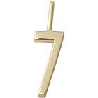 Design Letters Lucky Numbers 10 mm Gold 0-9 No. 007