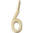Design Letters Lucky Numbers 10 mm Gold 0-9 No. 006