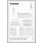 Stockholm Elevations Poster