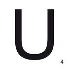 Letter U Poster