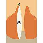 Paper Collective Poire Poster 30x40 cm