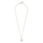 Snö Of Sweden Copenhagen Pendant Necklace Gold/Clear 42 cm