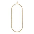 Snö Of Sweden South Necklace Plain Gold 42 cm