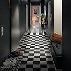 Tarkett Vinylgolv Extra Albi Black And White 5828035