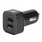 Manhattan 102179 2x USB Car Charger 1m