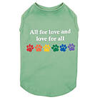 Zack & Zoey Hundtröja "Love for all" Large 50,8cm