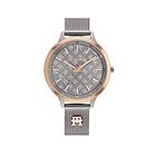 Tommy Hilfiger Iris Grey stainless steel mesh strap 1782587