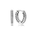 Pandora 296317CZ Hearts Hoops