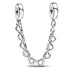 Pandora Linked Hearts Sterling silver säkerhetskedja 792274C00-05