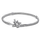 Pandora Moments Asymmetric Star T-bar armband 592357C01-20