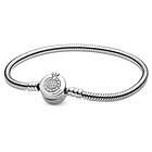 Pandora Moments Sparkling Crown O Snake Chain armband 599046C01-18