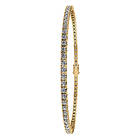 Henrik Ørsnes Design Tennis 14 Karat Guld Armband Med Diamanter 2,03 Carat Tw/si 90-00005-1250-018