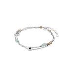 Pernille Corydon Autumn Sky Sterling Silver Armband Med Månsten, Labradorit Och Akvamarin B-674-S