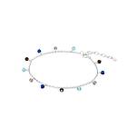 Pernille Corydon Blue Hour Bracelet Sterling Silver Armband Med Topas Och Kalcedon B-858-S