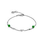 Spirit Icons Cornelia Bracelet Sterling Silver Armband Med Agat Och Zirconia S20481