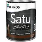 Teknos Satu Bastuvax Svart 0,9L