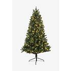 Nordform KONSTGJORD JULGRAN MED 200 LED ADAPTER H180CM GRÖN 180