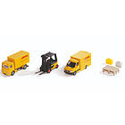 Siku leksaksbil dhl logistik set