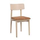 Rowico Home Wolcott chair Vitpigmenterad/brun