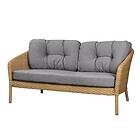 Cane-Line Ocean dynset Dark grey Till 2-sitssoffa
