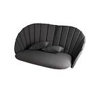 Cane-Line Peacock dynset Dark grey Till 2-sitssoffa
