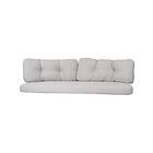 Cane-Line Ocean dynset White grey Till 3-sitssoffa