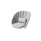 Cane-Line Peacock dynset Light grey Till loungefåtölj
