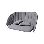 Cane-Line Peacock dynset Grey Till 2-sitssoffa