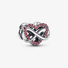 Pandora Moments Infinity Heart Sterling Silver Berlock Med Zirconia 792246C01