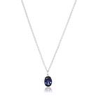 Sif Jakobs Ellisse Carezza Sterling Silver Halsband Med Zirconia SJ-N2353-BLCZ