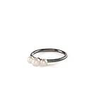 Pernille Corydon 3 Pearls Sterling Silver Ring r-120-rut