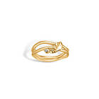 Ring Blossom 9 Karat Guld Med Zirconia 09621563