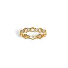 Ring Blossom 9 Karat Guld Med Zirconia 09621514-H