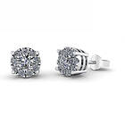 Henrik Ørsnes Design 14 Karat Vitguld Örhängen Med Diamanter 0,31 Carat W/si 30-70589-1855