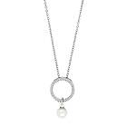 Nordahl Andersen Joanli Nor Lisbethnor Sterling Silver Halsband Med Pärla Och Zirconia 20452080900