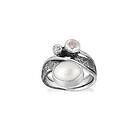 Rabinovich Glamorous Pearl Sterling Silver Ring Med Sötvattenspärla Och Rosenkvarts 72116301