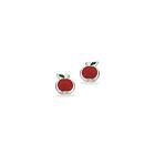 Scrouples Girls Red Apple Sterling Silver Örhängen 160732