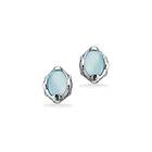 Scrouples Sterling Silver Øreringer Med Kristall 161162