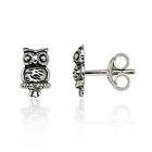 Støvring Design Owl Girls Oxiderat Silver Stiftörhängen 10148880