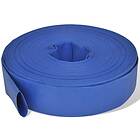 vidaXL Platt slang 50 2" PVC vattenleverans
