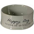 DUVO+ HAPPY DOG BOWL GRAY 10,5cm 300ml 11715