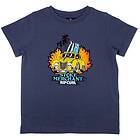 Rip Curl Arty SS Tee Groms T-shirt Blue Indigo