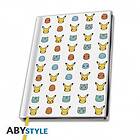 Pokemon Starters A5 Notebook