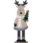 Star Trading Billy Reindeer With Christmas Tree 80cm