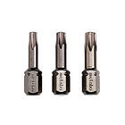 Metabo 3 bits för Torx-skruvar T15/20/25 torsion