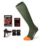 Lenz Heat 4.1 Toe Cap Long Socks + RCB-1200 Battery Pack